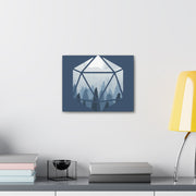 Forest Biome D20 Canvas Print