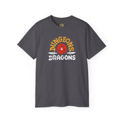 Dungeons and Dragons with D20, Unisex Ultra Cotton Tee