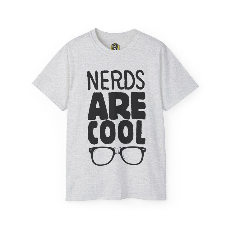 Nerds are Cool, Nerd Glasses, Unisex Ultra Cotton Tee
